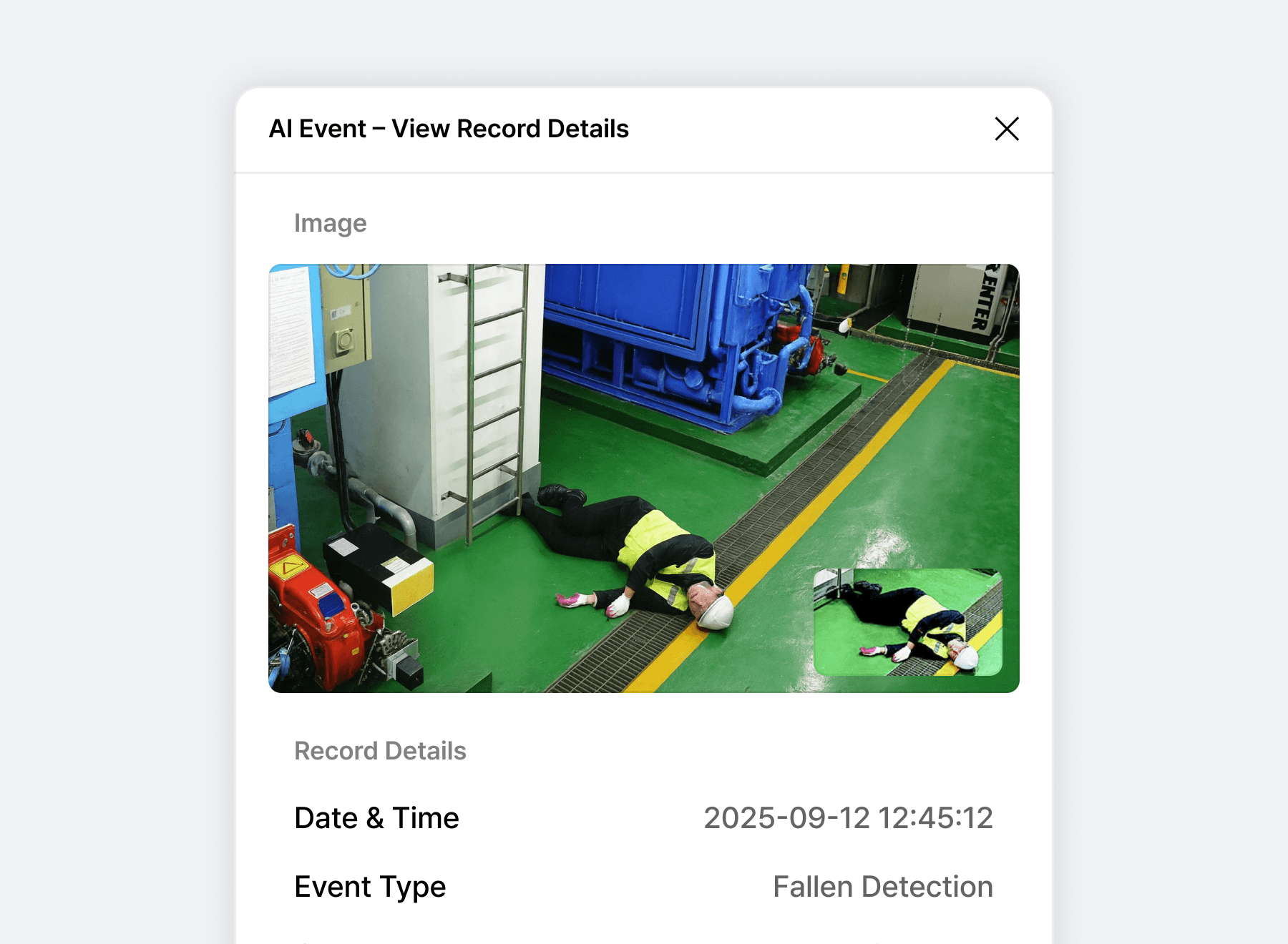 낙상/실신 감지