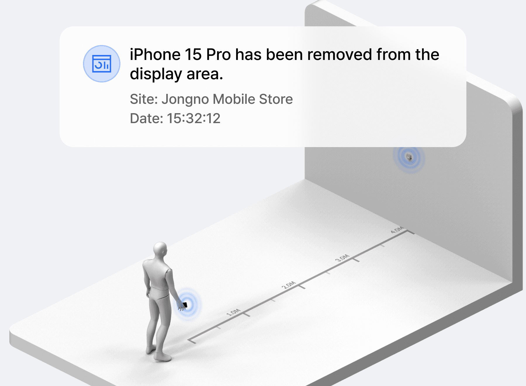 逸脱検知ベースの管理者通知