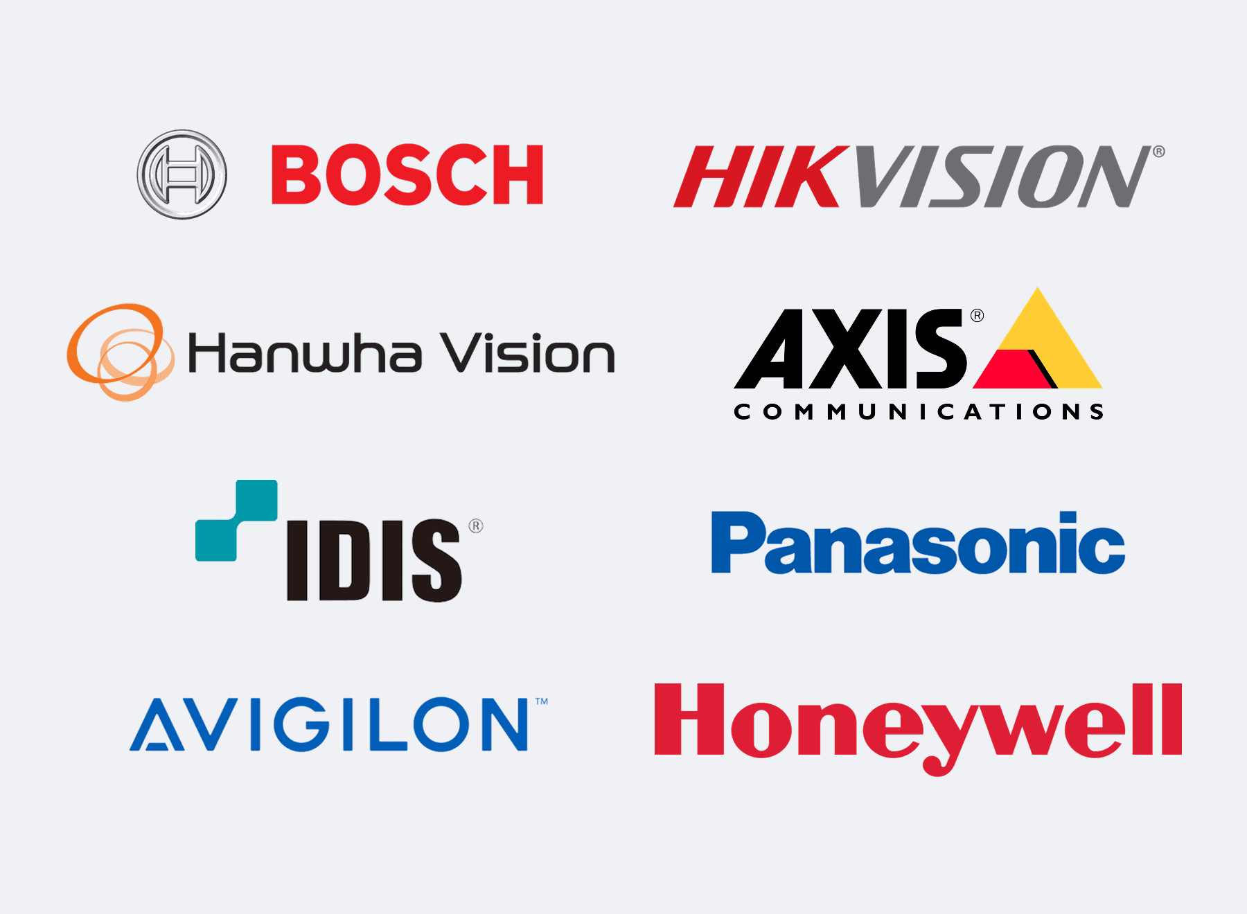 多様なメーカーのカメラ連携サポート