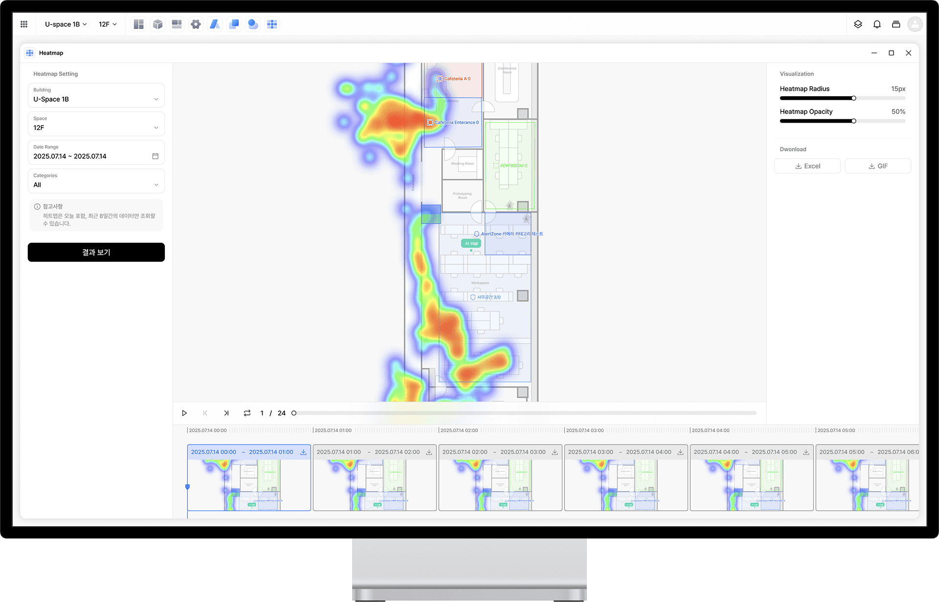 热力图空间分析