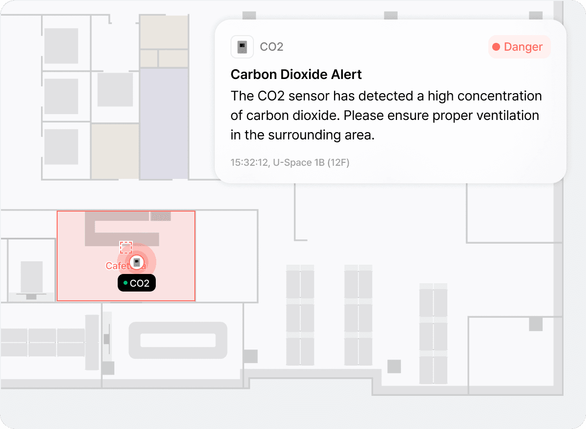 센서 기반 알림 제공