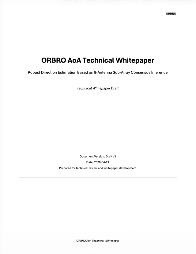 ORBRO AoA Technical Document (EN)