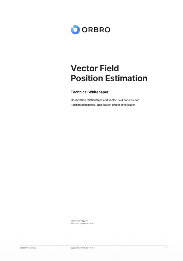 Vector Field Position Estimation (EN)