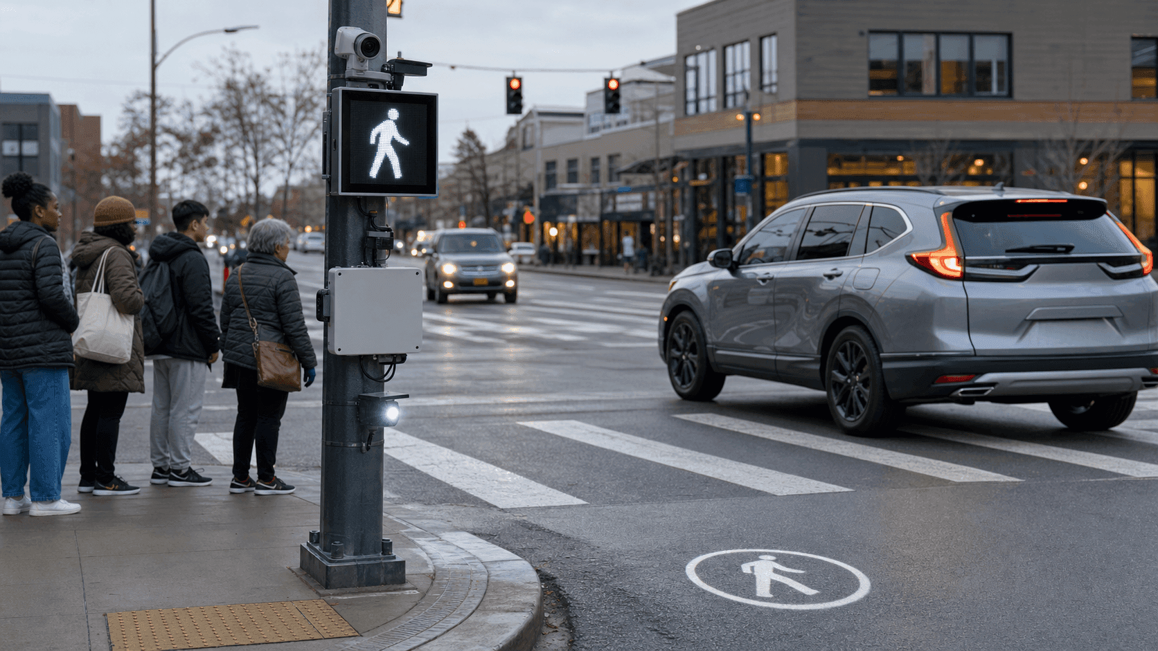 Seeing Danger Before It Is Visible — AI That Protects Pedestrians at Intersections