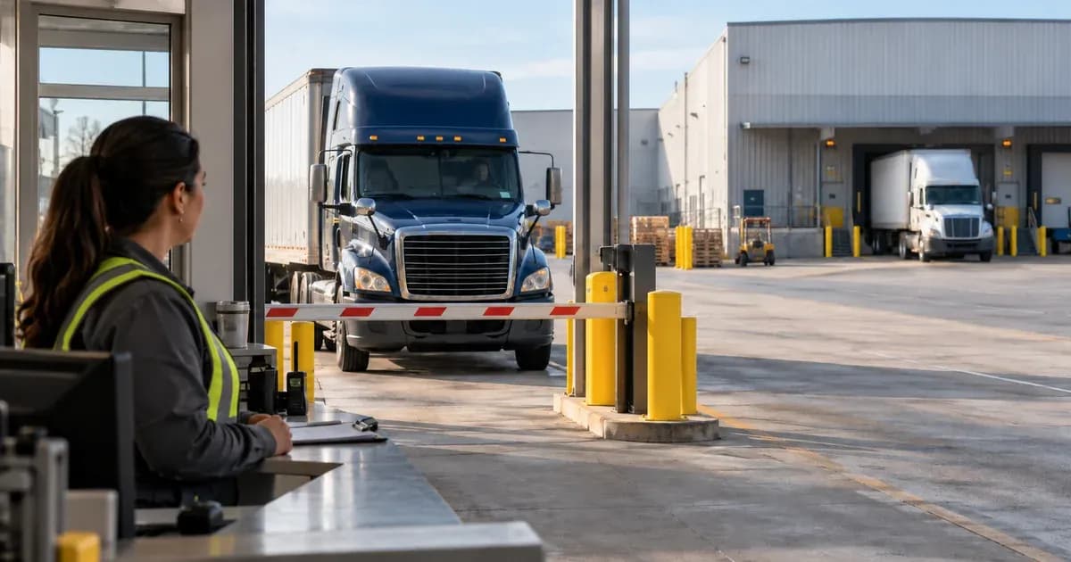 The Truck Passed the Gate. When Did Loading Actually Begin?