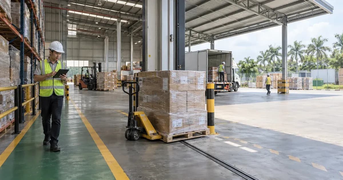 Tài sản ra khỏi cửa kho: nối dữ liệu định vị trong nhà với ngoài bãi