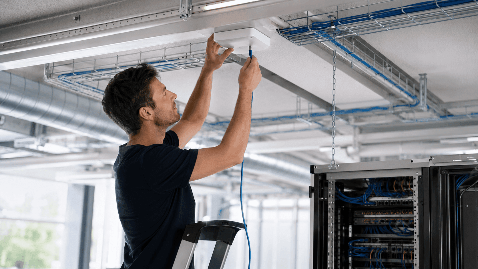 The Economics of a Single Cable: How PoE Is Transforming Industrial Site Installation