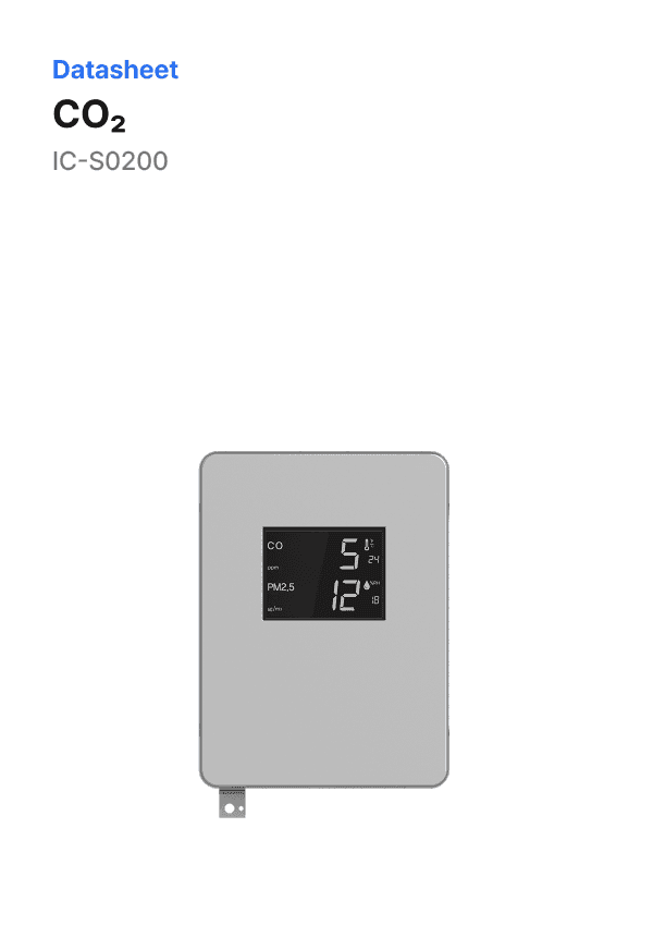CO₂ 데이터시트