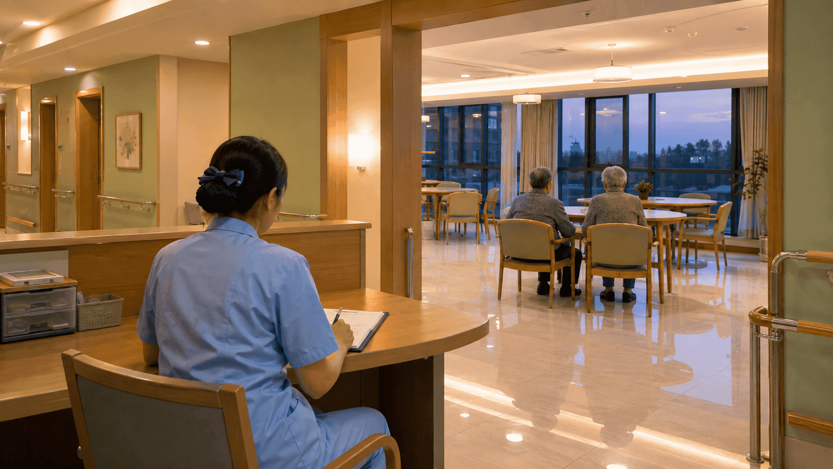 养老院人员定位系统如何充实照护记录，用老人活动轨迹和停留时间填补日志空白