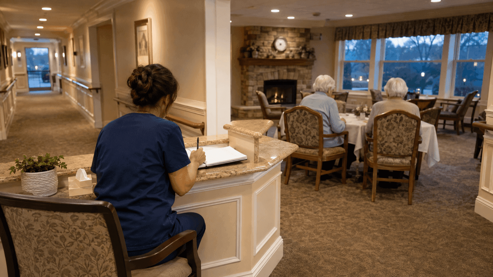 RTLS for Senior Living: Filling the Daily Care Log with Resident Location Data