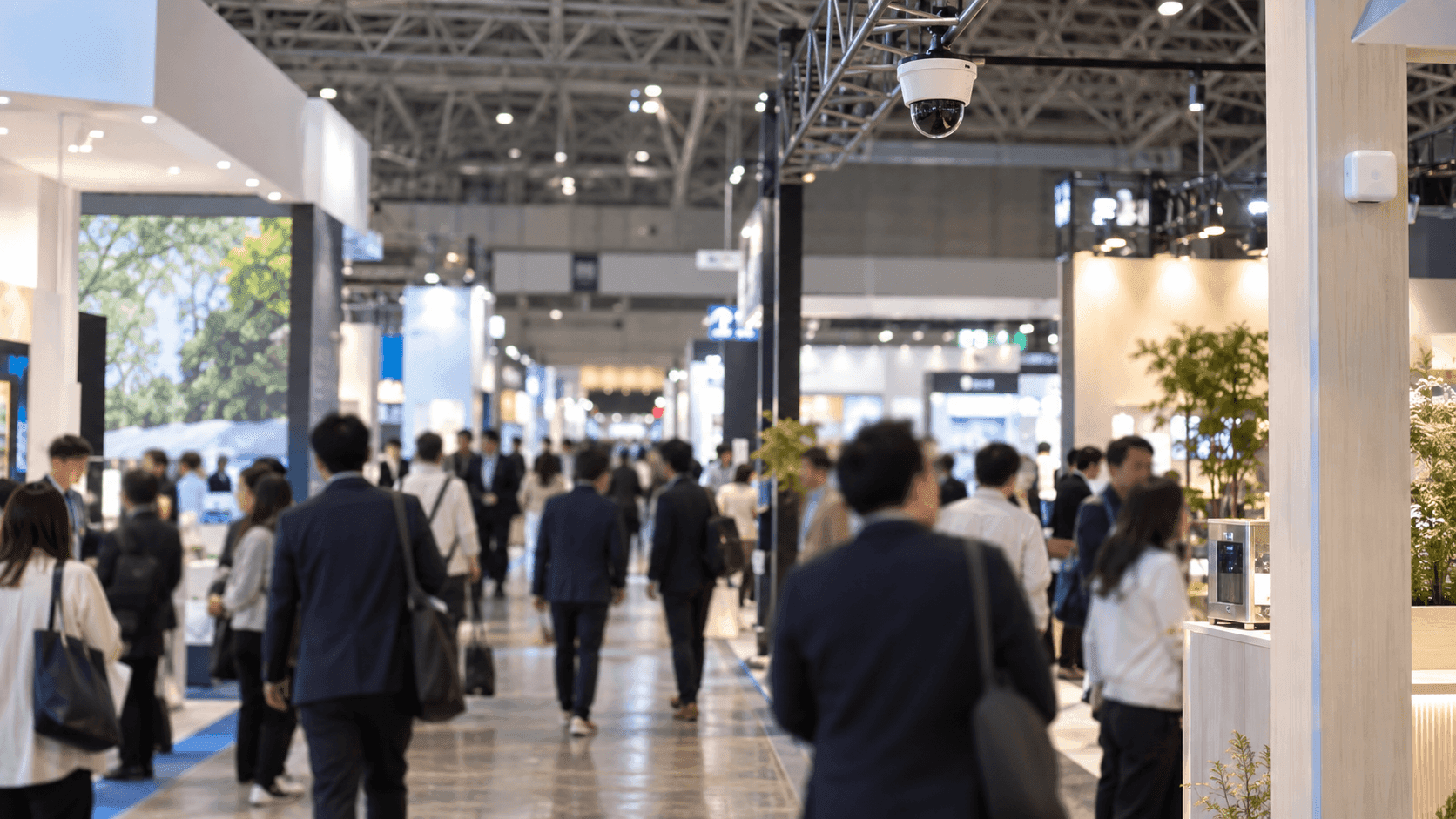 来場者動線分析、タグを配れないときにカメラとスマートフォンのどちらを使うか