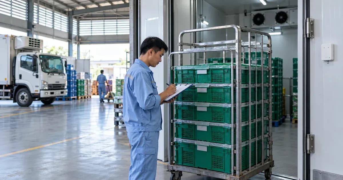 Có cảnh báo nhiệt độ, cần kiểm tra lô hàng nào trước?