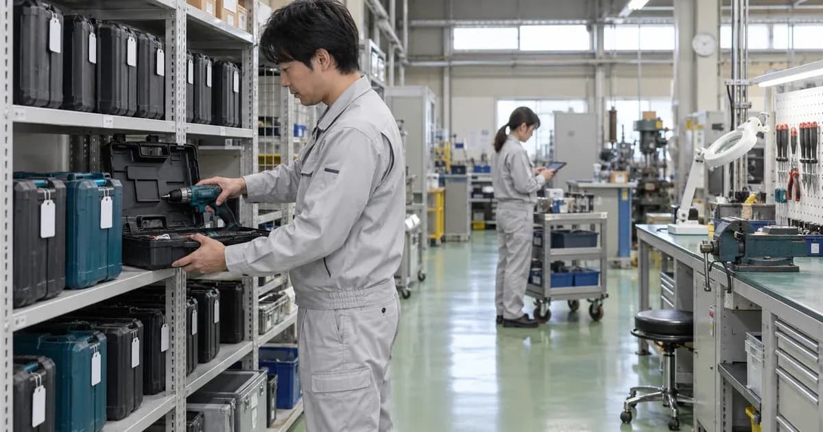 共用工具は戻った。次の作業者が使える状態でしょうか
