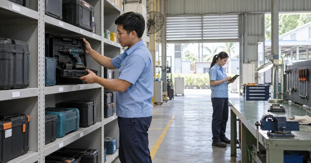 Dụng cụ dùng chung đã về kho, người kế tiếp đã dùng được chưa?