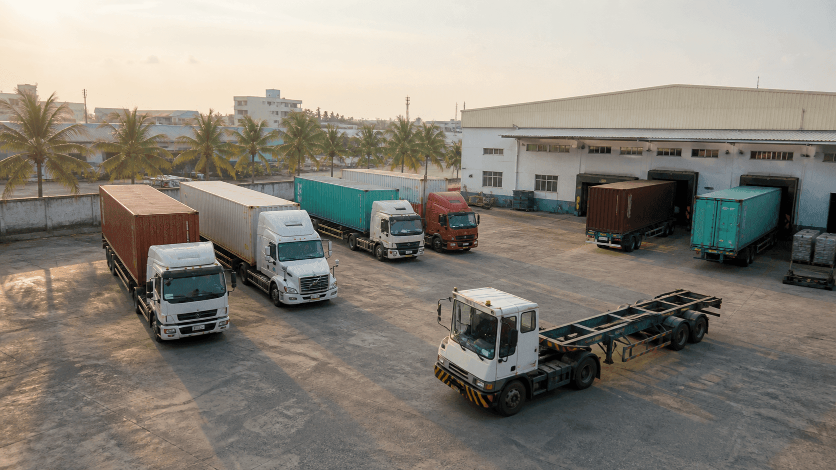 Không ai biết xe container đến lúc nào: điều phối cửa kho và bãi xe theo vị trí thực tế