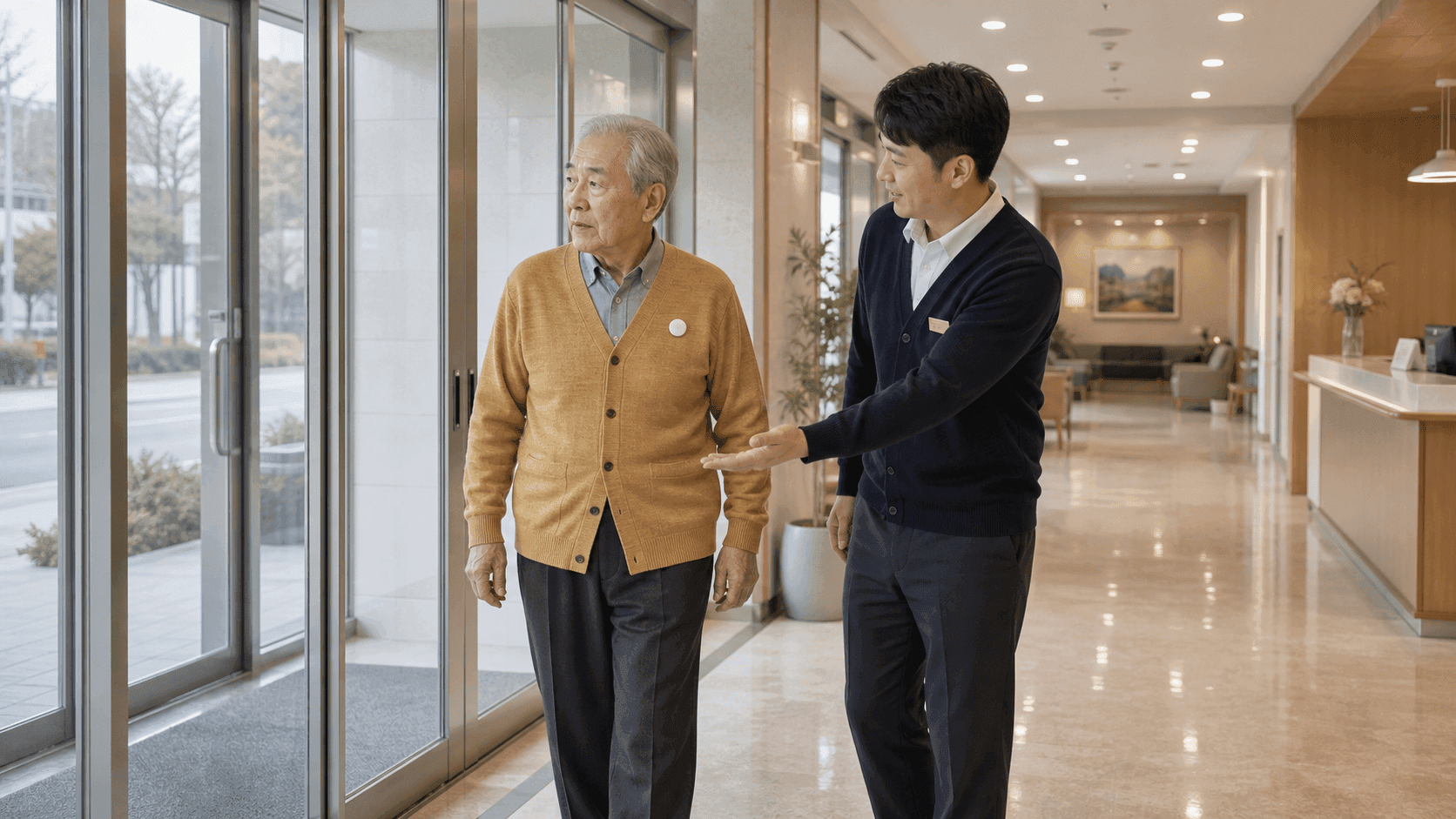 출입구와 위험구역 진입 알림