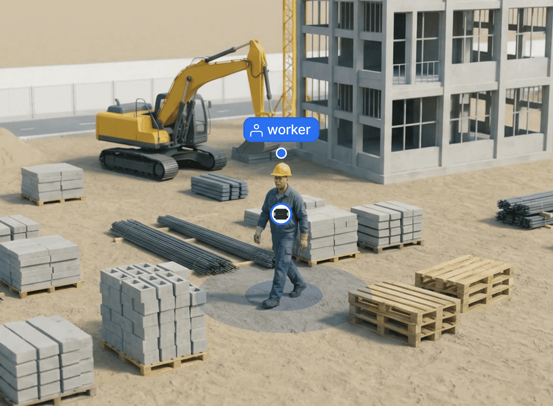Worker & Equipment Monitoring
